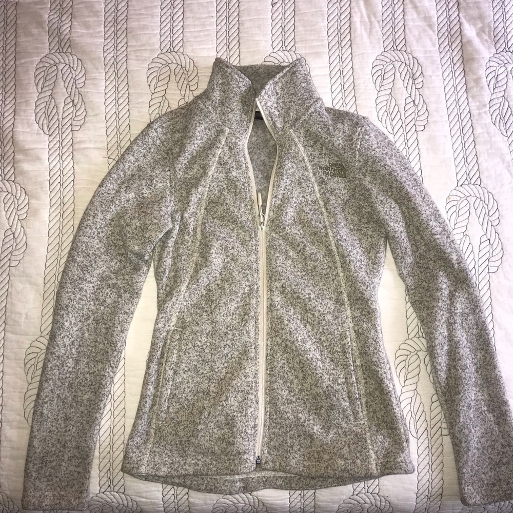 North face Zip Up Sweater